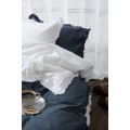 H&M Home Односпальное постельное белье с оборками, Антрацитово-серый, Разные размеры 0878847005 0878847005