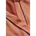 H&M Home Сатиновый халат, Коричневый, Разные размеры 0892090005 0892090005