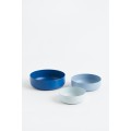 H&M Home Металлические миски, 3 шт., Темно-синий/синий 0913995002 | 0913995002