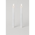 H&M Home Светодиодная настольная свеча, 2 шт., Белый 0919066001 | 0919066001