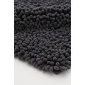H&M Home Пушистый коврик для ванной, темно-серый, 50x70 0921735002 | 0921735002