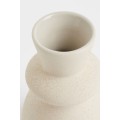 H&M Home Маленькая керамическая ваза, Светло-бежевый/Узор 0930305006 | 0930305006