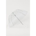 H&M Home Прозрачный зонтик, Прозрачный/Белый 0934389001 | 0934389001