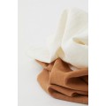 H&M Home Муслиновая пеленка, 2 шт., Темно-бежевый/Натуральный белый, Разные размеры 0946621002 0946621002