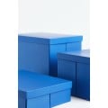 H&M Home Контейнер для хранения с крышкой, Синий 0986111005 | 0986111005