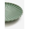 H&M Home Фарфоровая тарелка, Зеленый 0989233005 | 0989233005