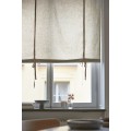 H&M Home Рулонная штора со льном, светло-бежевый, Разные размеры 0991711001 | 0991711001