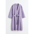 H&M Home Халат вафельного плетения, Фиолетовый, Разные размеры 0991755020 | 0991755020