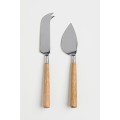 H&M Home Металлические ножи для сыра, 2 шт., серебристый 0993049002 | 0993049002