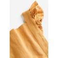 H&M Home Фартук из смесовой льняной ткани, Желтый, 80x65 0999652003 | 0999652003
