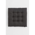 H&M Home Подушка на стул, Антрацитово-серый, 38x38 1018871001 | 1018871001