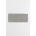 H&M Home Хлопковый коврик для ванной, Серый, 60x130 1022532002 | 1022532002