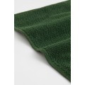 H&M Home Хлопковый коврик для ванной, Темно-зеленый, 60x130 1022532011 1022532011