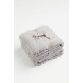 H&M Home Большое хлопковое банное полотенце, 2 шт., светло-серый, 100x150 1025195006 | 1025195006