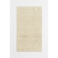 H&M Home Структурированный коврик из смеси шерсти, светло-бежевый, Разные размеры 1038798001 | 1038798001