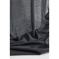 H&M Home Многофункциональная штора из смесовой льняной ткани, 2 шт., Антрацитово-серый, 150x300 1039976007 | 1039976007