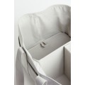 H&M Home Сумка для пеленания из хлопкового полотна, светло-серый 1041277003 1041277003