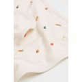 H&M Home Хлопковый плед для новорожденных, Натуральный белый, 70x70 1049057001 1049057001
