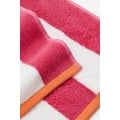 H&M Home Пляжное полотенце в полоски, Розовый/Белый, 80x165 1062313009 | 1062313009