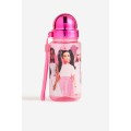 H&M Home Бутылка для воды с принтом, Ярко-розовый/Барби 1065821013 | 1065821013