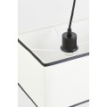 H&M Home Подвесной светильник из металла и ткани, Белый 1065963001 | 1065963001