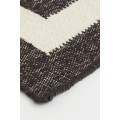 H&M Home Шерстяной ковер, Светло-бежевый/Темно-серый, 200x300 1066161001 | 1066161001