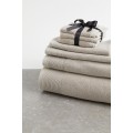 H&M Home Махровое полотенце для лица, 3 шт., Светло-серый бежевый, 30x30 1074991004 | 1074991004