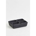 H&M Home Комплект войлочных корзинок из 7 предметов, темно-серый 1078718002 1078718002