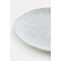 H&M Home Керамическая тарелка, светло-серый 1082823001 | 1082823001