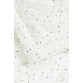 H&M Home Детский коврик из хлопка, Белый/Точки, 100x100 1084158001 | 1084158001