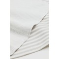 H&M Home Махровое полотенце для лица, 2 шт., Светло-серый/Полосатый, 25x25 1084658002 | 1084658002