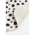 H&M Home Махровое полотенце для лица, 2 шт., Светло-бежевый/Горошек, 25x25 1084658003 | 1084658003