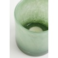 H&M Home Стеклянный подсвечник, Светло-зеленый 1095039006 | 1095039006