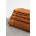 H&M Home Махровое гостевое полотенце, 2 шт., Коньяк коричневый, 30x50 1097511007 1097511007