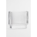H&M Home Овальная стеклянная ваза, Прозрачный 1098683001 | 1098683001