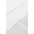 H&M Home Гардина из смесовой льняной ткани, 2 шт., Грейдж, 150x300 1112437001 | 1112437001