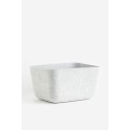 H&M Home Большая войлочная корзина для хранения, Светло-серый меланж 1120163006 | 1120163006