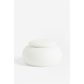 H&M Home Ароматическая свеча в керамическом контейнере, Белое/Соленое море 1120403001 | 1120403001