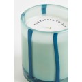H&M Home Ароматическая свеча в стеклянном контейнере, Бирюзовый/Вечнозеленый лес 1126374001 | 1126374001
