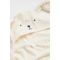 H&M Home Банное полотенце с капюшоном, Натуральный белый/Кролик, 70x130 1146308004 1146308004