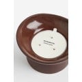 H&M Home Ароматическая свеча в керамическом контейнере, Ржаво-коричневый/Сычуаньский рис 1163509002 | 1163509002