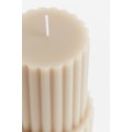 H&M Home Блочная свеча, светло-бежевый 1170832001 | 1170832001