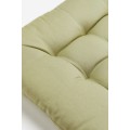 H&M Home Хлопковая подушка на стул, 2 шт., Хаки зеленый, 38x38 1178516006 | 1178516006