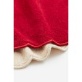 H&M Home Полотенца для лица, 4 шт., Красный/Светло-бежевый, 30x30 1182118002 | 1182118002