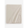 H&M Home Скатерть с примесью льна, Светло-коричневато-серый, Разные размеры 1187808010 | 1187808010