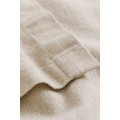 H&M Home Скатерть с примесью льна, Светло-коричневато-серый, Разные размеры 1187808010 | 1187808010