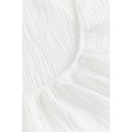 H&M Home Муслиновая простыня на резинке, Белый, 60x120 1202011005 | 1202011005