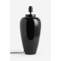 H&M Home Высокий керамический цоколь лампы, Черный 1206476001 | 1206476001