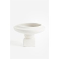 H&M Home Керамическая чаша на ножке, Белый 1208012001 | 1208012001