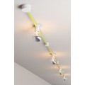 Creative-Cables Персонализированная лампа с 4 лампочками — флуоресцентно-желтый/белый 1232978001 | 1232978001